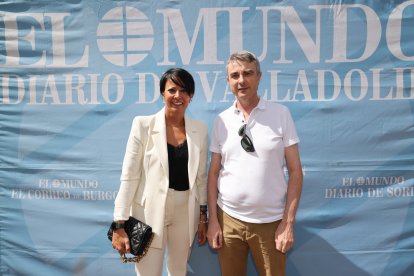 Responsables de la Federación de Autismo Castilla y León den la caseta de Ferias de EL MUNDO./ PHOTOGENIC