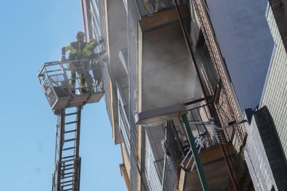 Explosión calle Goya de Valladolid .-J.M. LOSTAU