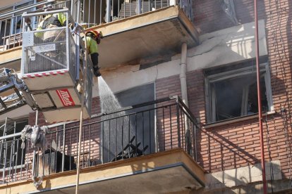 Explosión calle Goya de Valladolid .-J.M. LOSTAU