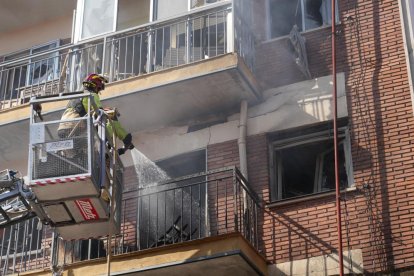 Explosión calle Goya de Valladolid .-J.M. LOSTAU