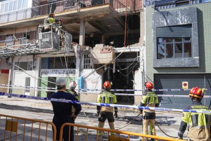 Explosión calle Goya de Valladolid .-J.M. LOSTAU