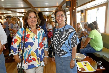 Ana Rocher y Ángela Gómez (UVa).