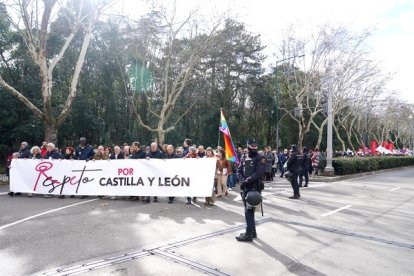 Manifestación Por el Respeto a Castilla y León en Valladolid. ICAL