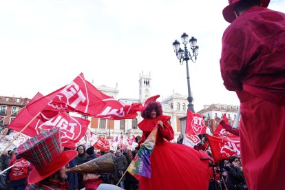Manifestación Por el Respeto a Castilla y León en Valladolid. ICAL