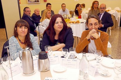 Gloria Milagros Ballesteros (UGT Bierzo), Azucena Pérez (UGT- Castilla y León) y María Lourdes Rodríguez (UGT Castilla y León).