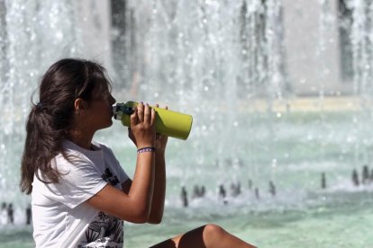Segunda ola de calor en Valladolid en la zona de Plaza Zorrilla y Campo Grande.- PHOTOGENIC