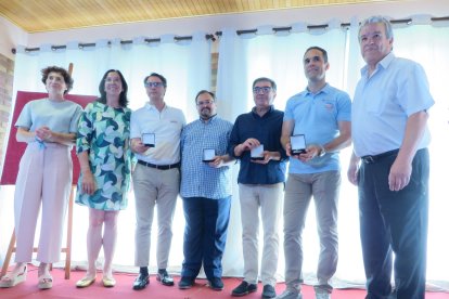 Gala regional de la Federación de Castilla y León de balonmano. / E. M.