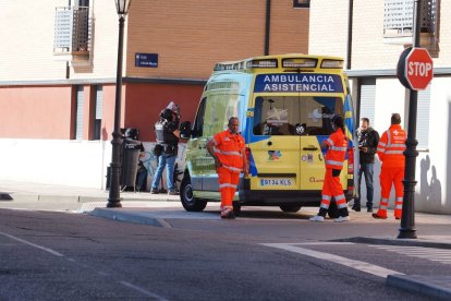 La Guardia Civil en Santovenia de Pisuerga tras el asesinato.- PHOTOGENIC