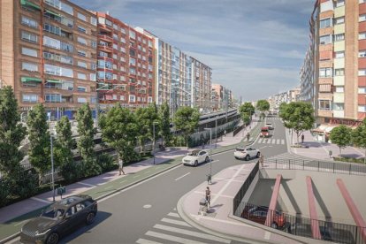 Paso peatonal de San Isidro