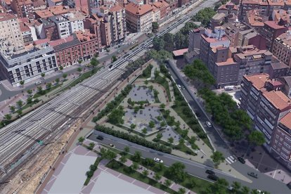 Paso peatonal y rodado de Labradores - Panaderos