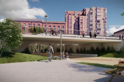 Paso peatonal y rodado de Labradores - Panaderos