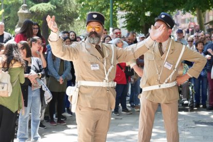Espectáculo La Patrulla de Le Muscle. J.M. LOSTAU