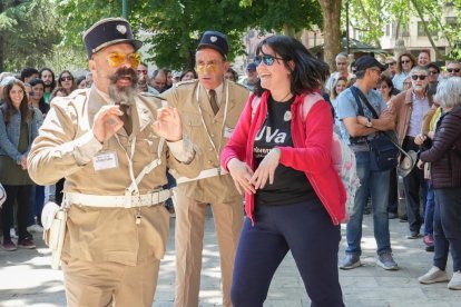 Espectáculo La Patrulla de Le Muscle. J.M. LOSTAU