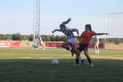 Una acción de la final. / M. MÁRQUEZ