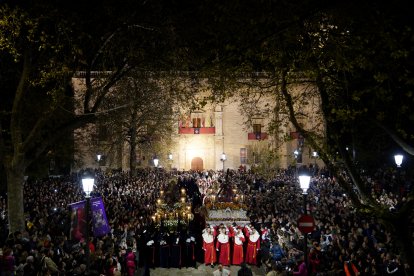 Procesión de El Encuentro de la Virgen de las Angustias y el Cristo Camino del Calvario.-ICAL