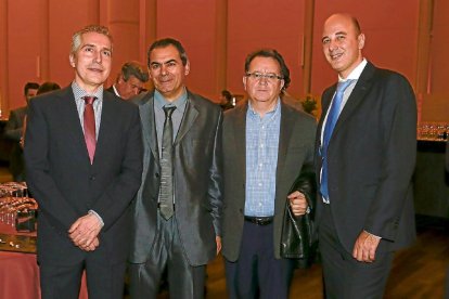 Juan Carlos García, José María Redondo, Julián de Juan y Roberto Carrasqueño.
