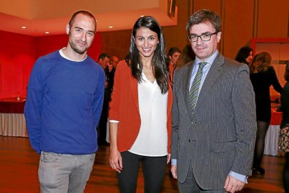 José Bermúdez, María Ramos y Alejandro Salgado.