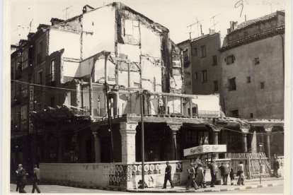 Plaza del Corrillo en 1975. -ARCHIVO MUNICIPAL VALLADOLID