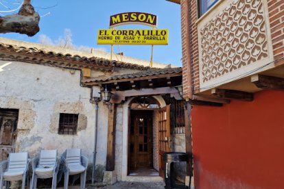 Mesón El Corralillo, en Peñafiel. -E.M.