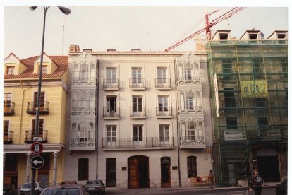 Plaza Santa Ana en 1993. -ARCHIVO MUNICIPAL VALLADOLID