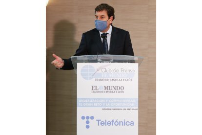 Carlos Fernández Carriedo (Consejero de Economía y Hacienda). / LOSTAU