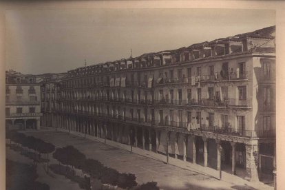 Acera de San Francisco en 1873