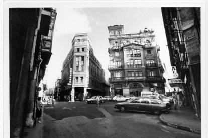 Plaza del Corrillo en los años 90. -ARCHIVO MUNICIPAL VALLADOLID