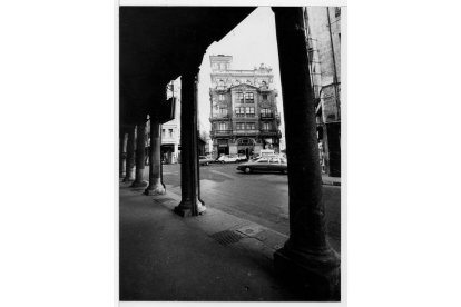 Plaza del Corrillo en 1986. -ARCHIVO MUNICIPAL VALLADOLID