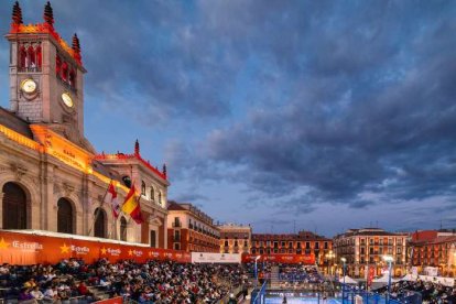 Prueba de pádel Protour el 30 de junio de 2012. . -ARCHIVO MUNICIPAL VALLADOLID