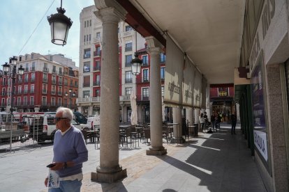 La Plaza Mayor en la actualidad. -J.M. LOSTAU