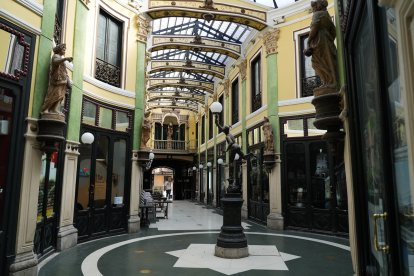 Pasaje Gutiérrez en Valladolid. -J.M. LOSTAU