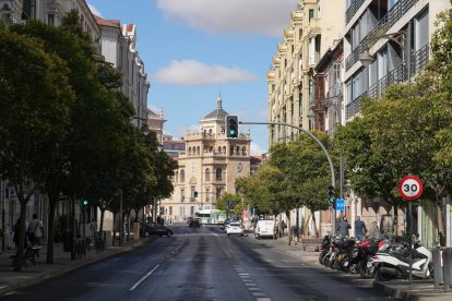 Calle Miguel Íscar en la actualidad. -J.M. LOSTAU
