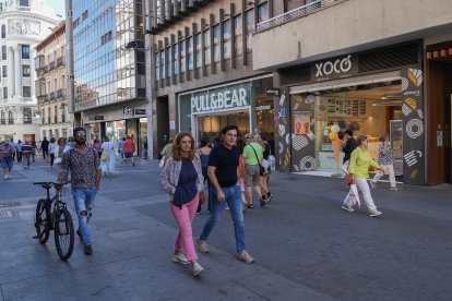 Calle Santiago de Valladolid en la actualidad. -J.M. LOSTAU