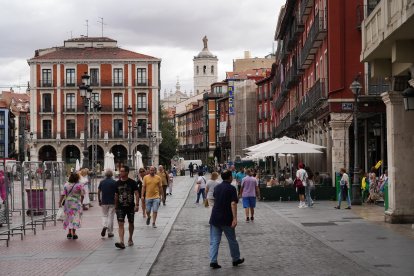Vista general de la plaza Mayor de Valladolid. -J.M. LOSTAU