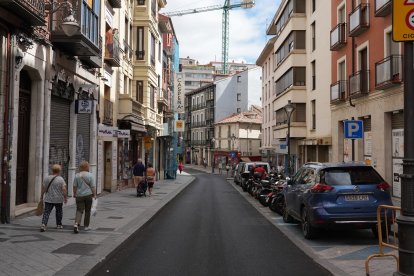 Calle Bajada de la Libertad en Valladolid. -J.M. LOSTAU