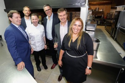 Berasategui estrena  su gastrobodega en Valladolid. J. M. LOSTAU