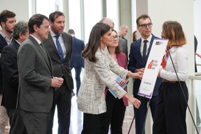 La reina Letizia preside la segunda jornada del Tour del Talento en Valladolid. J.M. LOSTAU