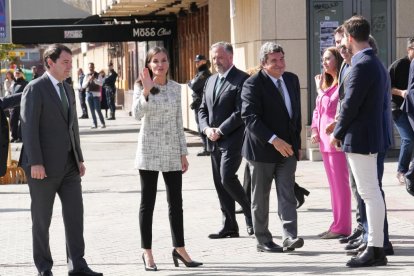 La reina Letizia preside la segunda jornada del Tour del Talento en Valladolid. J.M. LOSTAU