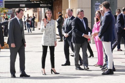 La reina Letizia preside la segunda jornada del Tour del Talento en Valladolid. J.M. LOSTAU
