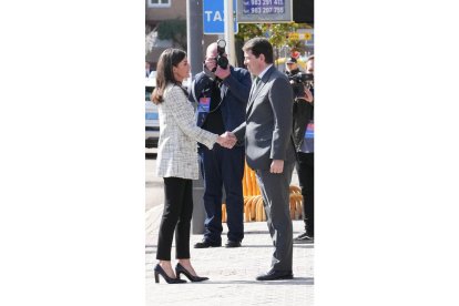 La reina Letizia preside la segunda jornada del Tour del Talento en Valladolid. J.M. LOSTAU