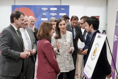 La reina Letizia preside la segunda jornada del Tour del Talento en Valladolid. ICAL