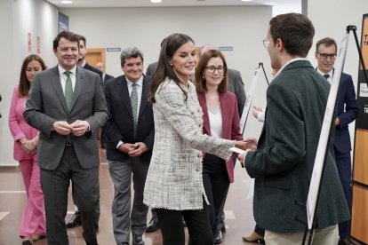La reina Letizia preside la segunda jornada del Tour del Talento en Valladolid. ICAL