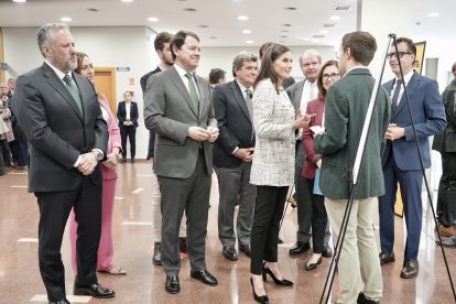 La reina Letizia preside la segunda jornada del Tour del Talento en Valladolid. ICAL