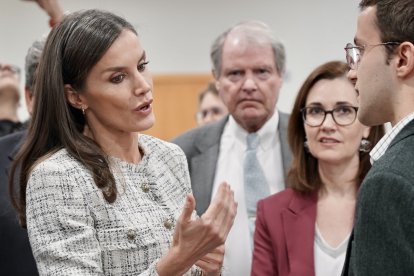 La reina Letizia preside la segunda jornada del Tour del Talento en Valladolid. ICAL