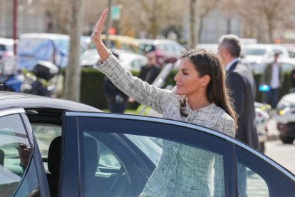 La reina Letizia preside la segunda jornada del Tour del Talento en Valladolid. J.M. LOSTAU