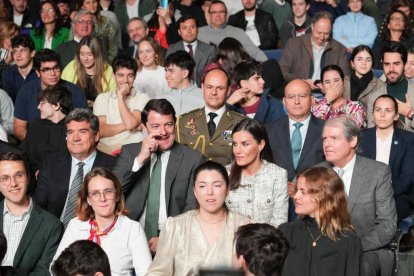 La reina Letizia preside la segunda jornada del Tour del Talento en Valladolid. J.M. LOSTAU