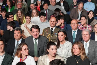 La reina Letizia preside la segunda jornada del Tour del Talento en Valladolid. J.M. LOSTAU