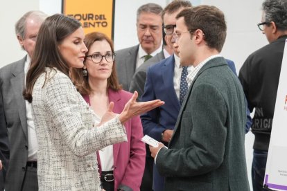 La reina Letizia preside la segunda jornada del Tour del Talento en Valladolid. J.M. LOSTAU