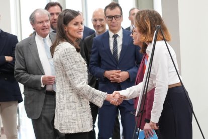 La reina Letizia preside la segunda jornada del Tour del Talento en Valladolid. J.M. LOSTAU