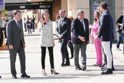 La reina Letizia preside la segunda jornada del Tour del Talento en Valladolid. J.M. LOSTAU